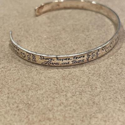 925 sisters cuff bracelet