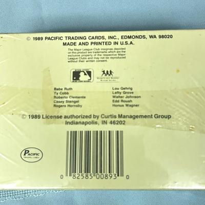 1989 Pacific Baseball Legends Factory Sealed Set 220-cards Mantle Ruth Williams
