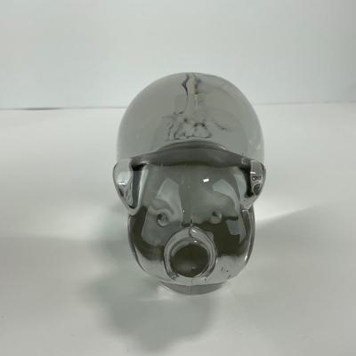 -119- NEW MARTINSVLLE | Clear Glass Pig Figure