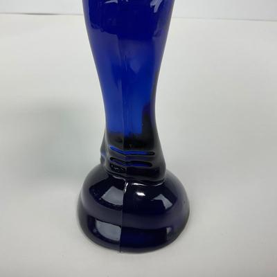 -120- HEISEY | Imperial Ultra Blue Cobalt Gazelle Figure | Marked
