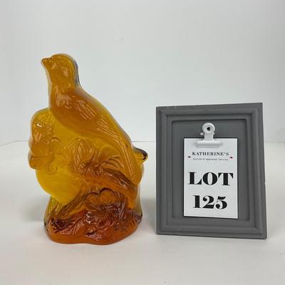 -125- VIKING | Amber Bird Bookend
