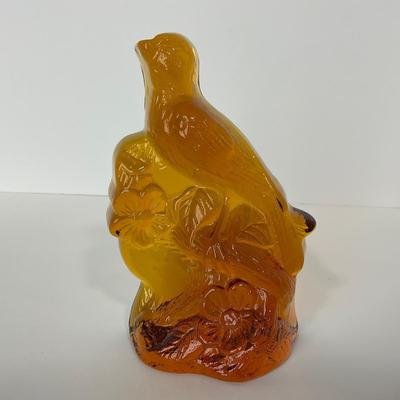 -125- VIKING | Amber Bird Bookend