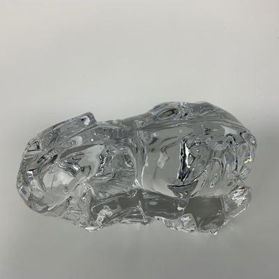 -132- LENOX | Crystal Elephant Figure â€œNurturing The Youngâ€ Figure | Stickered & Marked