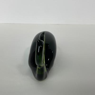 -139- VIKING | Green Glass Whale Figure