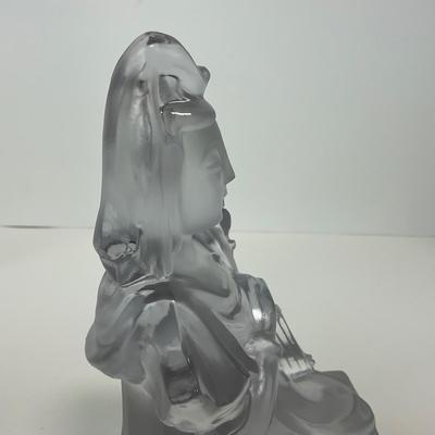 -142- IMPERIAL | Cathay Concubine Figure Bookend | Virginia B. Evanâ€™s Signed