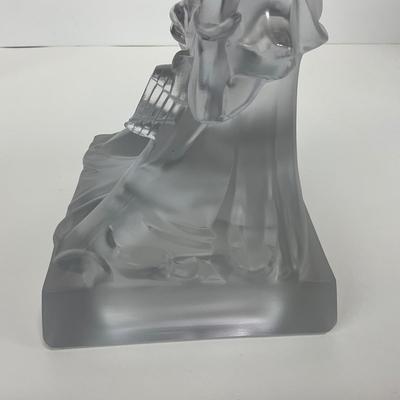 -142- IMPERIAL | Cathay Concubine Figure Bookend | Virginia B. Evanâ€™s Signed