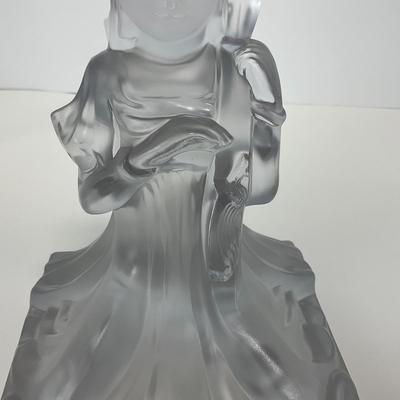 -142- IMPERIAL | Cathay Concubine Figure Bookend | Virginia B. Evanâ€™s Signed
