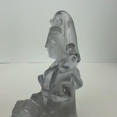 -142- IMPERIAL | Cathay Concubine Figure Bookend | Virginia B. Evanâ€™s Signed