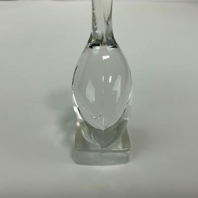 -143- PADEN CITY | 1940â€™s Crystal Goose Figure