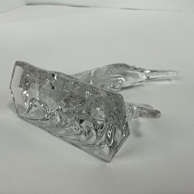 -148- DUNCAN & MILLER | Crystal Swordfish Figures