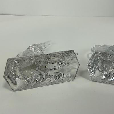 -148- DUNCAN & MILLER | Crystal Swordfish Figures