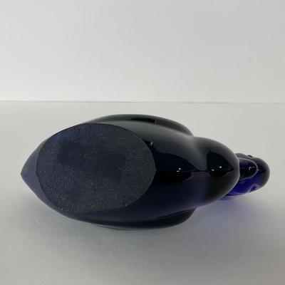 -160- HEISEY | By Imperial Cobalt Blue Wood Duck | Marked