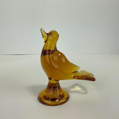 -169- VIKING | Amber Mid Century Love Bird
