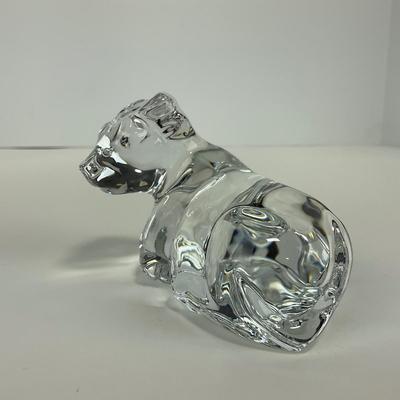 -170- BACCARAT | Crystal Zodiac Cow/Ox Figure | Marked