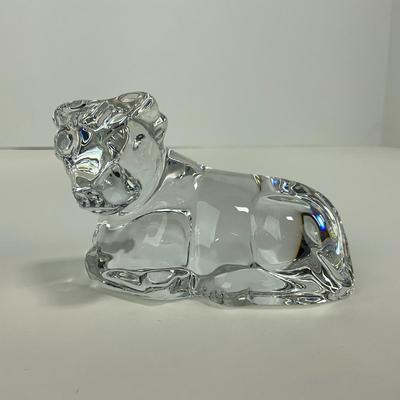 -170- BACCARAT | Crystal Zodiac Cow/Ox Figure | Marked