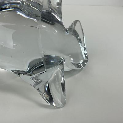 -178- VIKING | Clear Glass Seal Balancing Ball Candle Holder