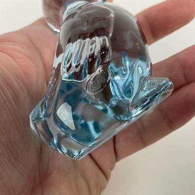 -179- FENTON | Light Blue Duckling | Marked