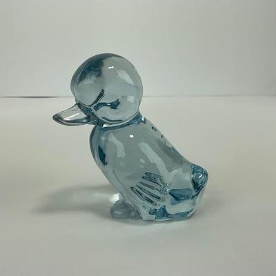 -179- FENTON | Light Blue Duckling | Marked