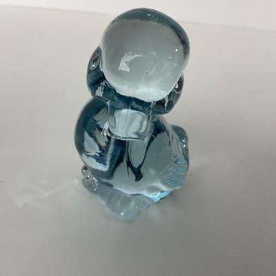 -179- FENTON | Light Blue Duckling | Marked