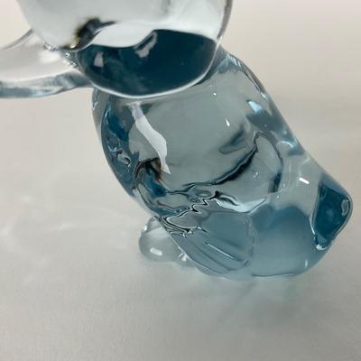 -179- FENTON | Light Blue Duckling | Marked