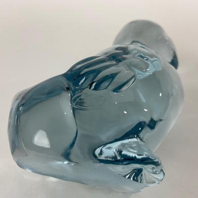 -179- FENTON | Light Blue Duckling | Marked