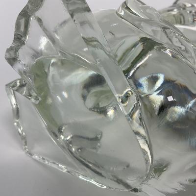 -188- PADEN CITY | Clear Glass Pelican Figure