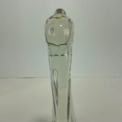 -188- PADEN CITY | Clear Glass Pelican Figure