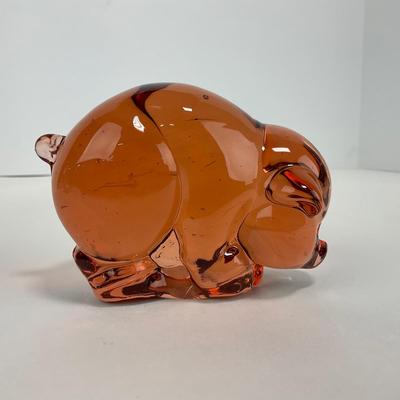 -189- IMPERIAL | Peach Momma Pig | Marked