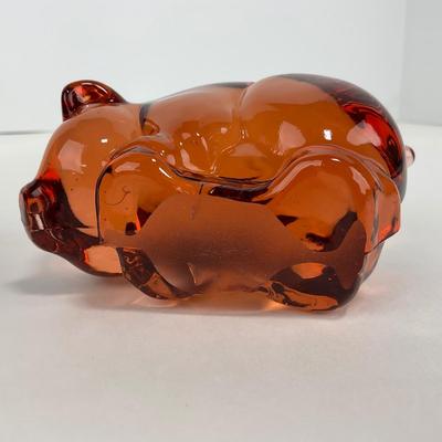 -189- IMPERIAL | Peach Momma Pig | Marked
