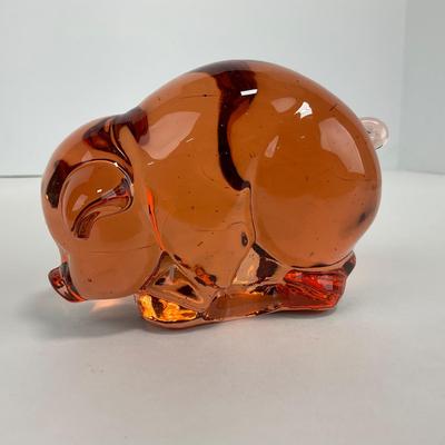 -189- IMPERIAL | Peach Momma Pig | Marked