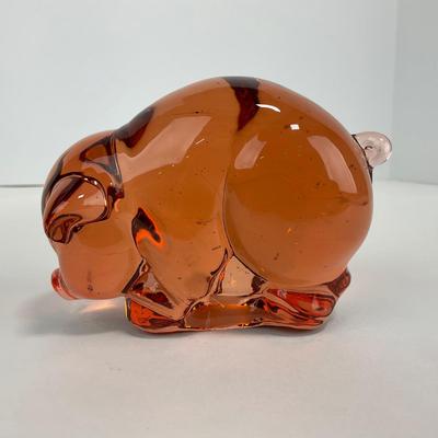 -189- IMPERIAL | Peach Momma Pig | Marked