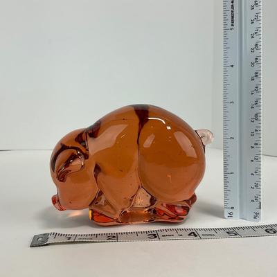 -189- IMPERIAL | Peach Momma Pig | Marked