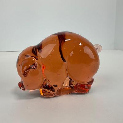 -189- IMPERIAL | Peach Momma Pig | Marked