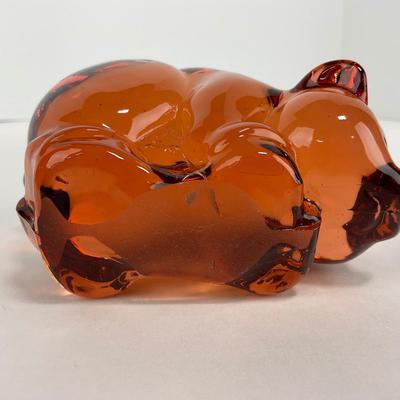 -189- IMPERIAL | Peach Momma Pig | Marked