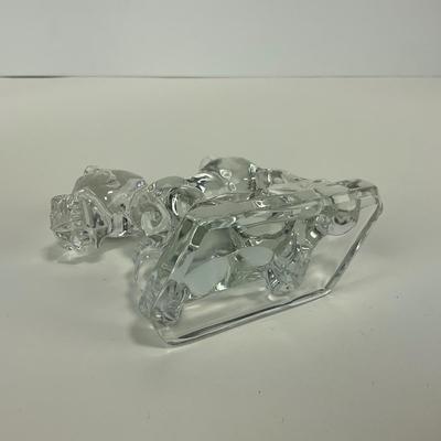 -200- HEISEY | Fenton Clear Glass Plug Horse Figure