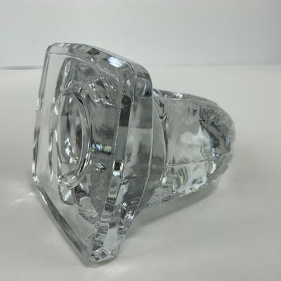 -201- SUMMIT ART | Clear Glass Crystal Polar Bear Figure