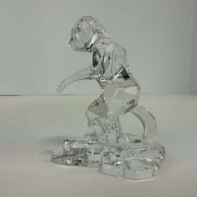 -210- KRISTAL | Crystal Monkey Figure | Made In Italy
