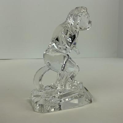 -210- KRISTAL | Crystal Monkey Figure | Made In Italy