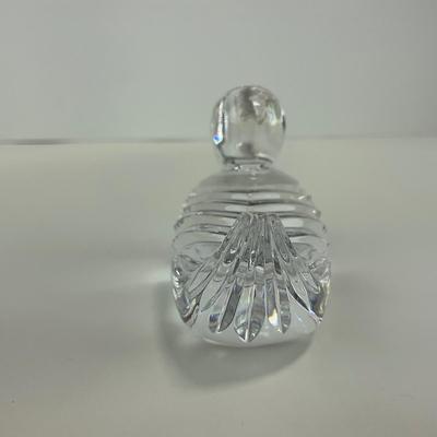 -213- WATERFORD | Lead Glass Crystal Duck Figure | Marked