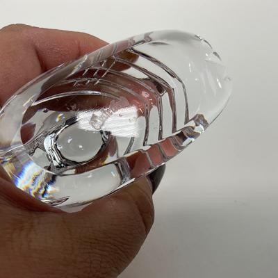 -213- WATERFORD | Lead Glass Crystal Duck Figure | Marked