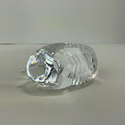-213- WATERFORD | Lead Glass Crystal Duck Figure | Marked