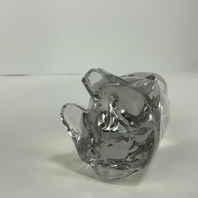 -215- IMPERIAL | Clear Glass Woodchuck Beaver Figure