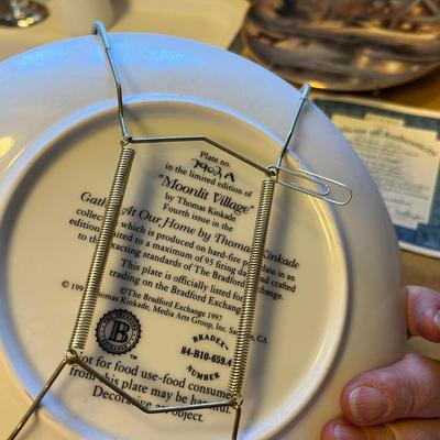 Thomas Kinkade plates