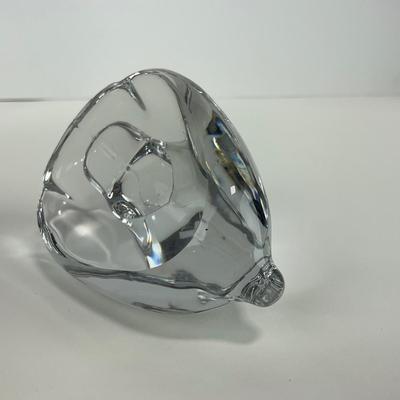 -217- COLLECTIBLE | Clear Glass Duck Figure