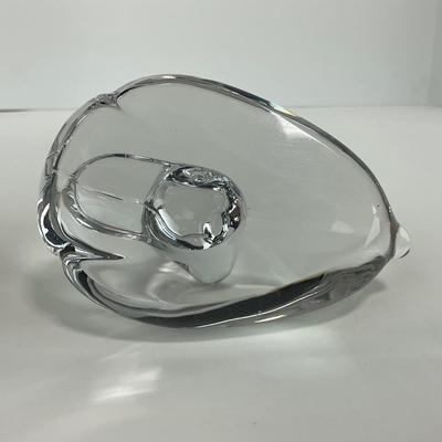 -217- COLLECTIBLE | Clear Glass Duck Figure