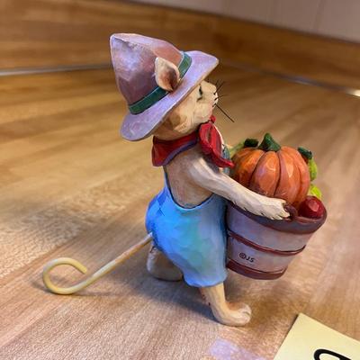 Jim Shore Cat in Harvest