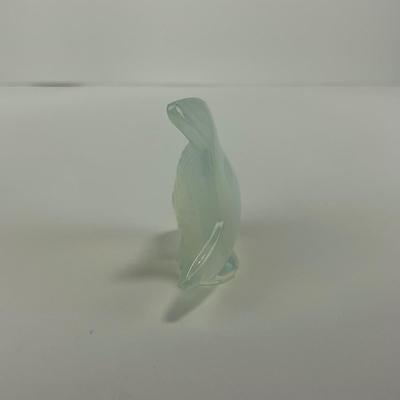 -233- LALIQUE | France Opalescent Angel Fish | Signed