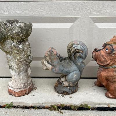Outdoor Statue/decoration Lot of 10
