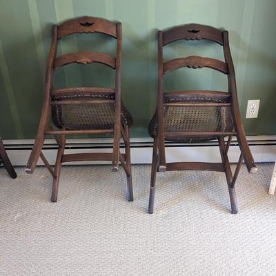 Beautiful Antique Cane Chairs