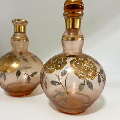 Vintage Glass Decanter IVICE IMPORTS